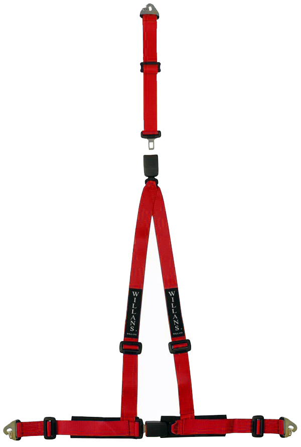 SUPERSPORT 4X3 DETACHABLE TAIL STRAP 2/2 RED