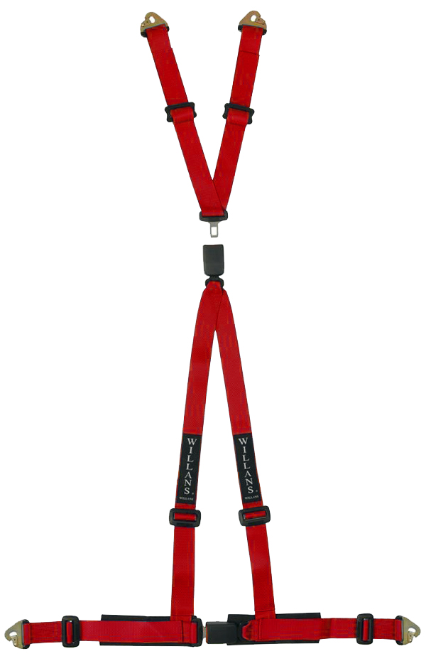 SUPERSPORT 4X4 DETACHABLE TAIL STRAP 2/2 RED